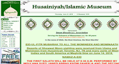 Desktop Screenshot of husainiyah.com